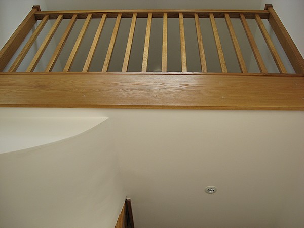 This part oak staircase was for a new build property.